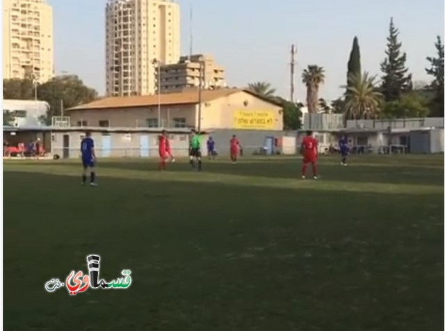  الشيخ زياد وتلاميذه في طريقهم الى الممتازة بعد الفوز 0-1 على حولون من قدم محمد الشمس 